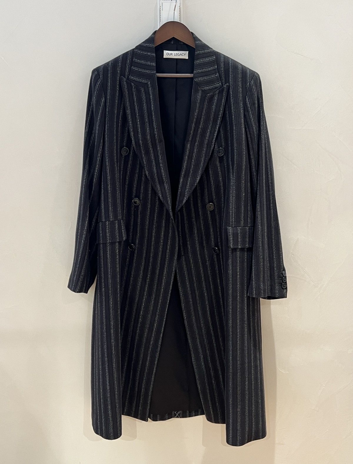 Our Legacy Whale coat stripe | Grailed