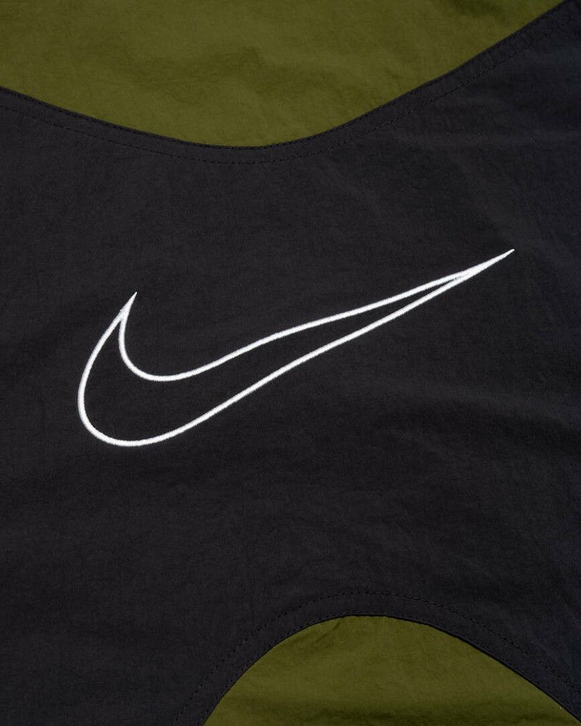 Nike NIKE RE-ISSUE RETRO JACKET BLACK, LEGION GREEN & WHITE XS Size US XS / EU 42 / 0 - 12 Thumbnail