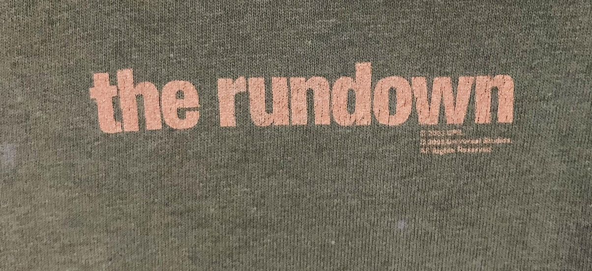Vintage Rare Vintage Action Comedy Movie The Rundown T-shirt 2003s Size US L / EU 52-54 / 3 - 3 Thumbnail