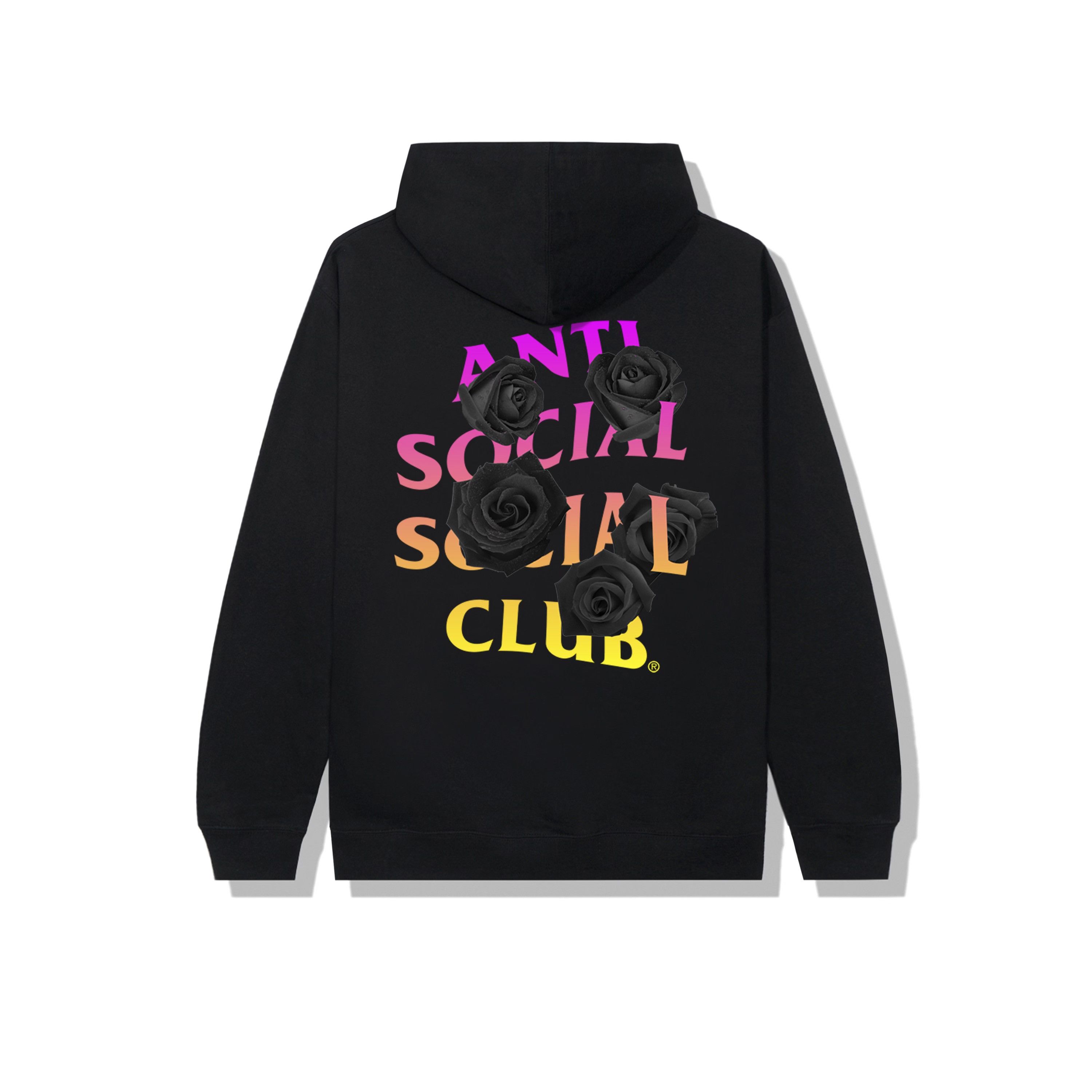 Anti social social club bat emoji hoodie black sale