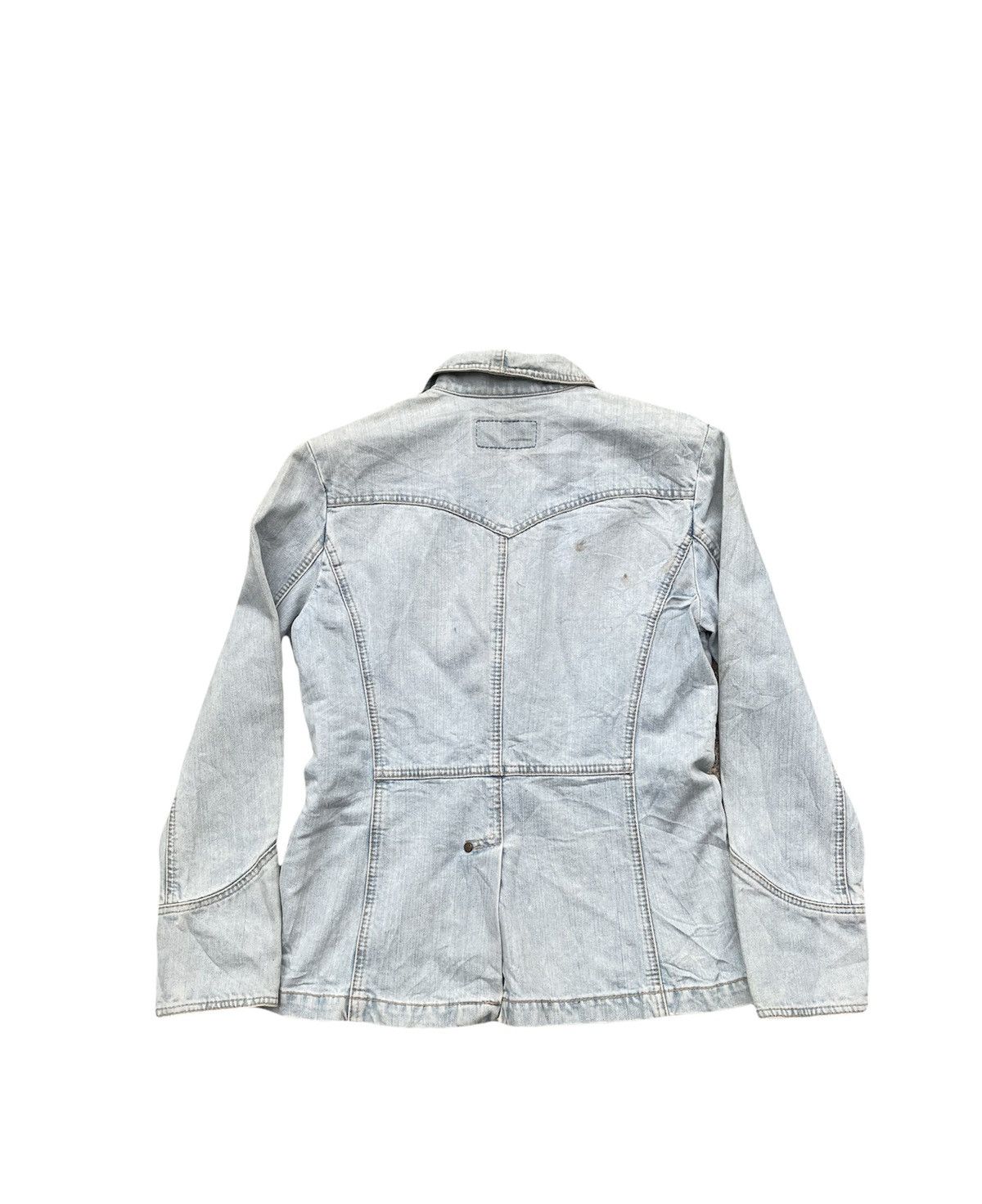 Levi's Vintage Levis 78552 2003 Aging Faded Denim Jacket Size US S / EU 44-46 / 1 - 7 Thumbnail