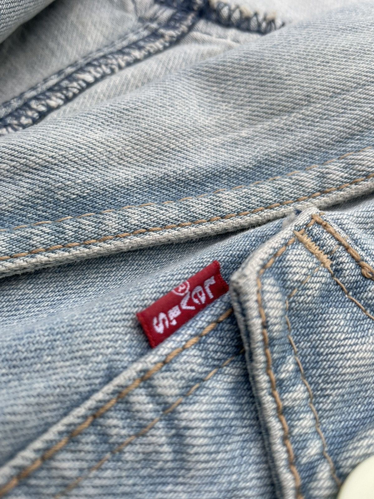 Levi's Vintage Levis 78552 2003 Aging Faded Denim Jacket Size US S / EU 44-46 / 1 - 11 Thumbnail