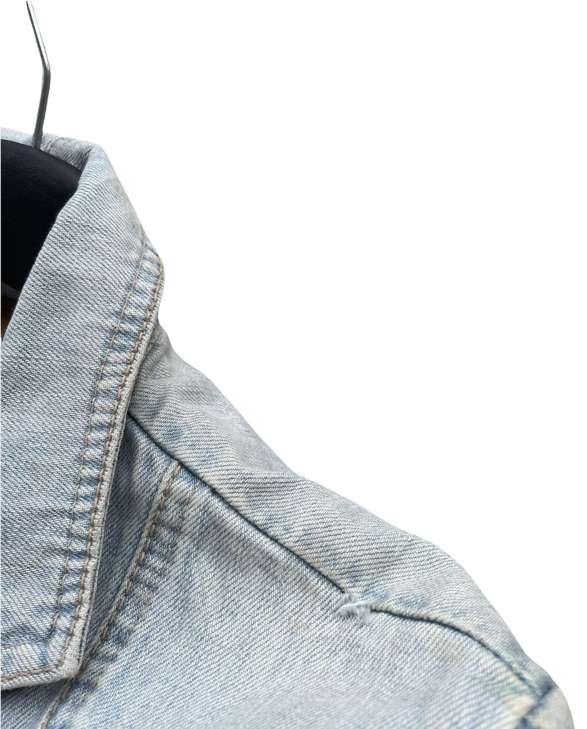 Levi's Vintage Levis 78552 2003 Aging Faded Denim Jacket Size US S / EU 44-46 / 1 - 6 Thumbnail