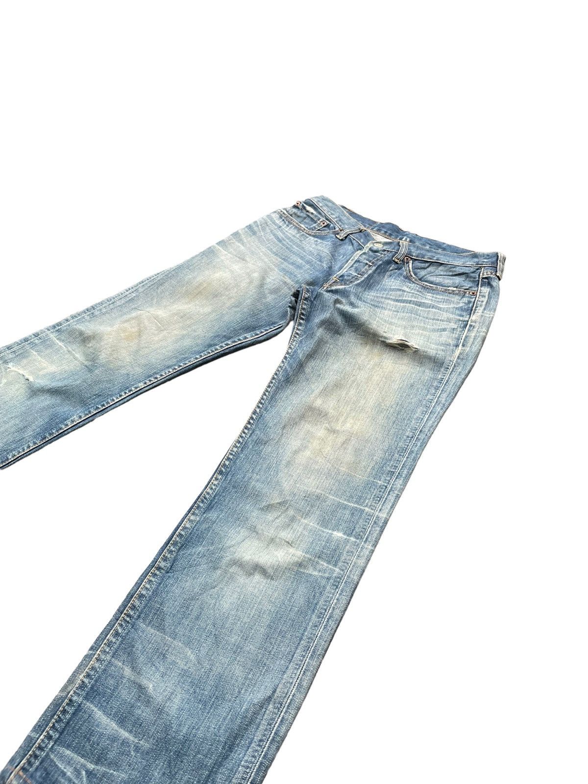 Levi's × Vintage Vintage 2004 Levis Women 501 Distresed Size 30" / US 8 / IT 44 - 2 Thumbnail
