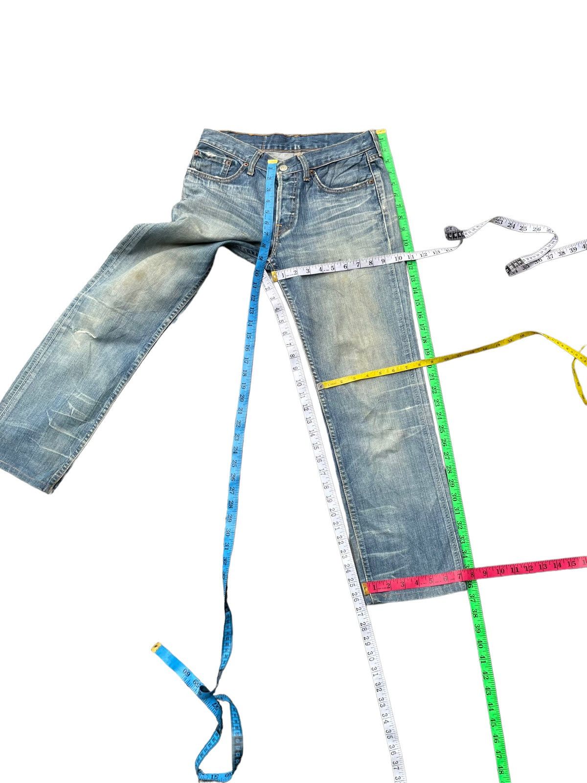 Levi's × Vintage Vintage 2004 Levis Women 501 Distresed Size 30" / US 8 / IT 44 - 15 Thumbnail