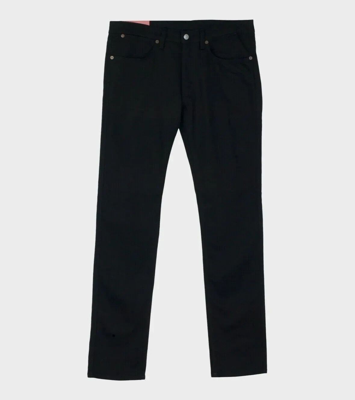 Acne Studios Blå Konst Max Stay Black Slim Fit Jeans