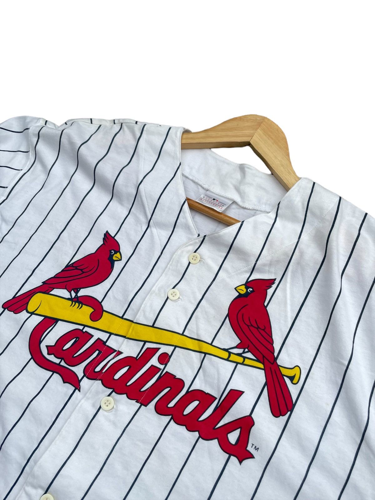 MLB St Louis Cardinals Budweiser Jersey Size US XL / EU 56 / 4 - 4 Thumbnail