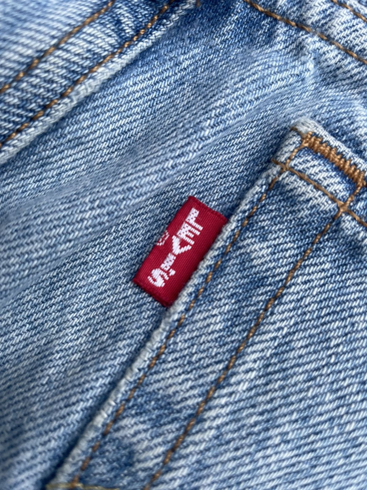 Levi's Levis 501 E Skinny Distresed Denim Size US 29 - 15 Thumbnail