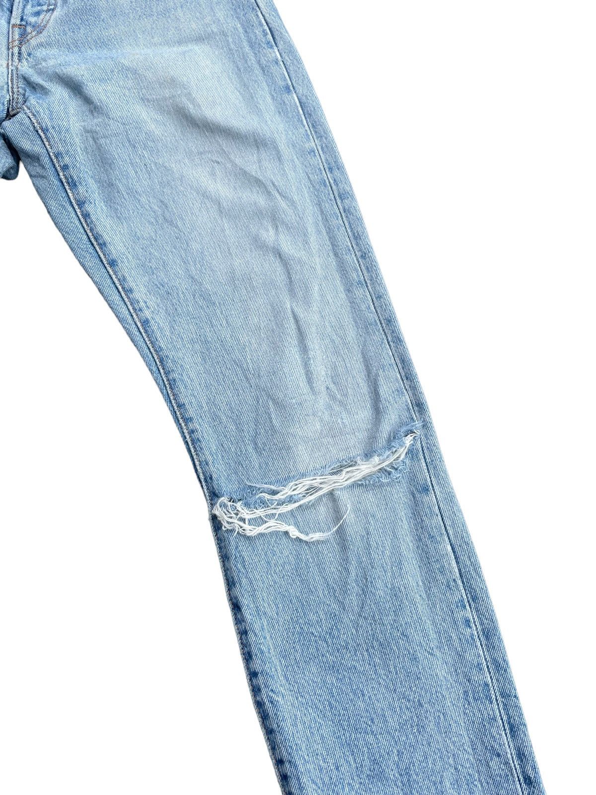 Levi's Levis 501 E Skinny Distresed Denim Size US 29 - 4 Thumbnail