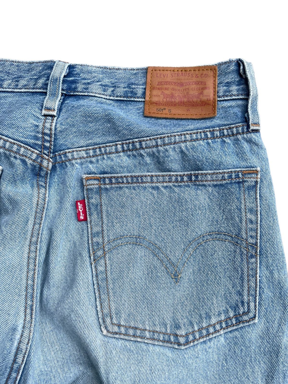 Levi's Levis 501 E Skinny Distresed Denim Size US 29 - 11 Thumbnail