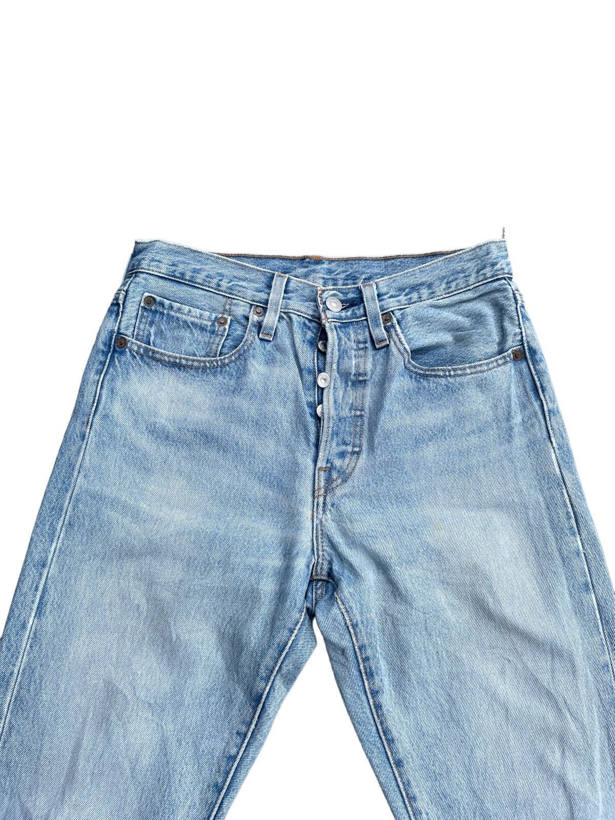 Levi's Levis 501 E Skinny Distresed Denim Size US 29 - 6 Thumbnail