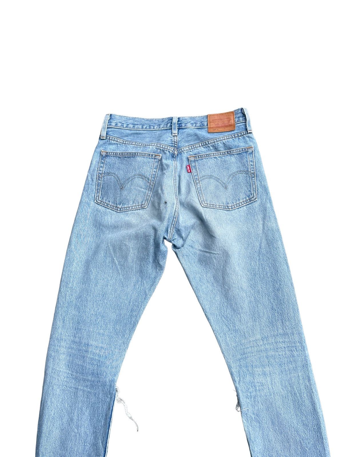 Levi's Levis 501 E Skinny Distresed Denim Size US 29 - 9 Thumbnail