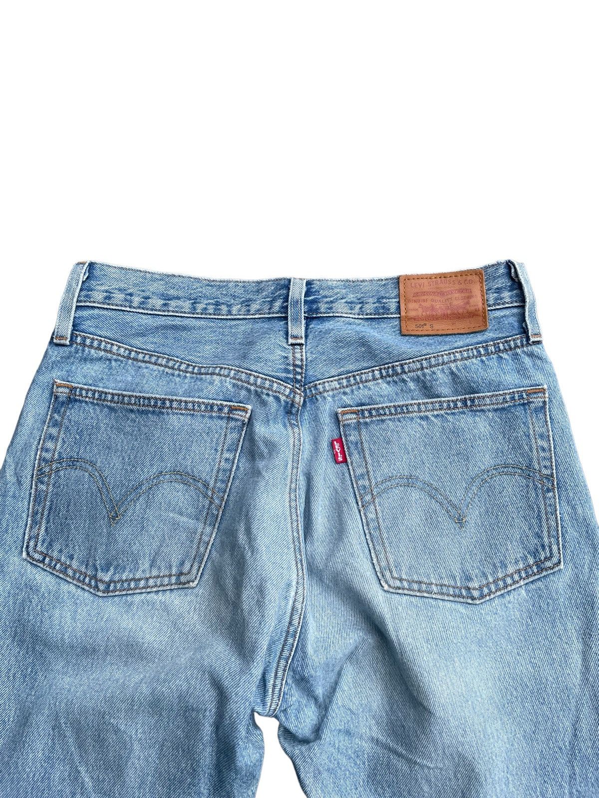 Levi's Levis 501 E Skinny Distresed Denim Size US 29 - 10 Thumbnail