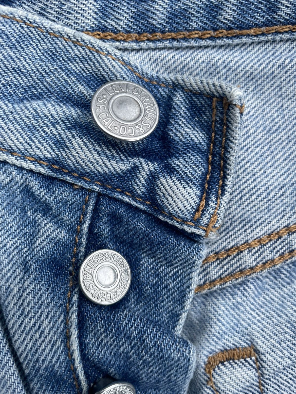 Levi's Levis 501 E Skinny Distresed Denim Size US 29 - 20 Thumbnail
