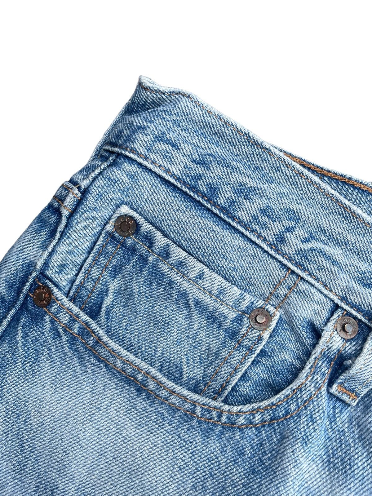 Levi's Levis 501 E Skinny Distresed Denim Size US 29 - 7 Thumbnail