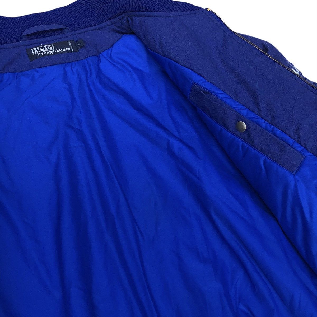 Polo Ralph Lauren Vintage Polo by Ralph Lauren Bomber Jacket Size US L / EU 52-54 / 3 - 7 Thumbnail