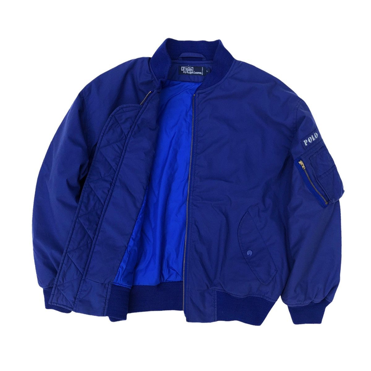 Polo Ralph Lauren Vintage Polo by Ralph Lauren Bomber Jacket Size US L / EU 52-54 / 3 - 5 Thumbnail