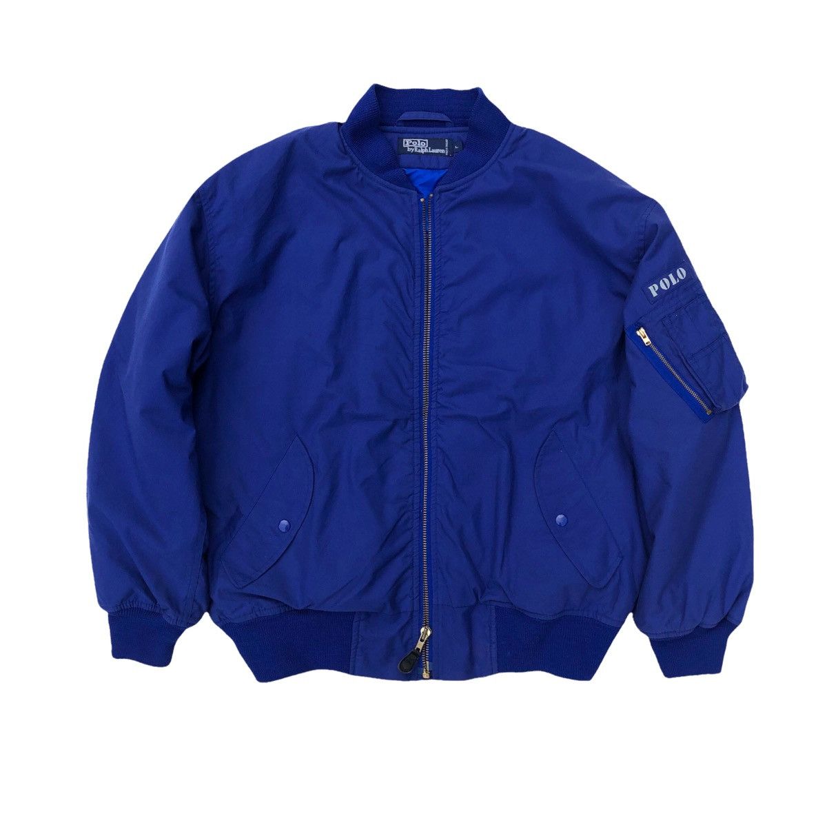 Polo Ralph Lauren Vintage Polo by Ralph Lauren Bomber Jacket Size US L / EU 52-54 / 3 - 4 Thumbnail