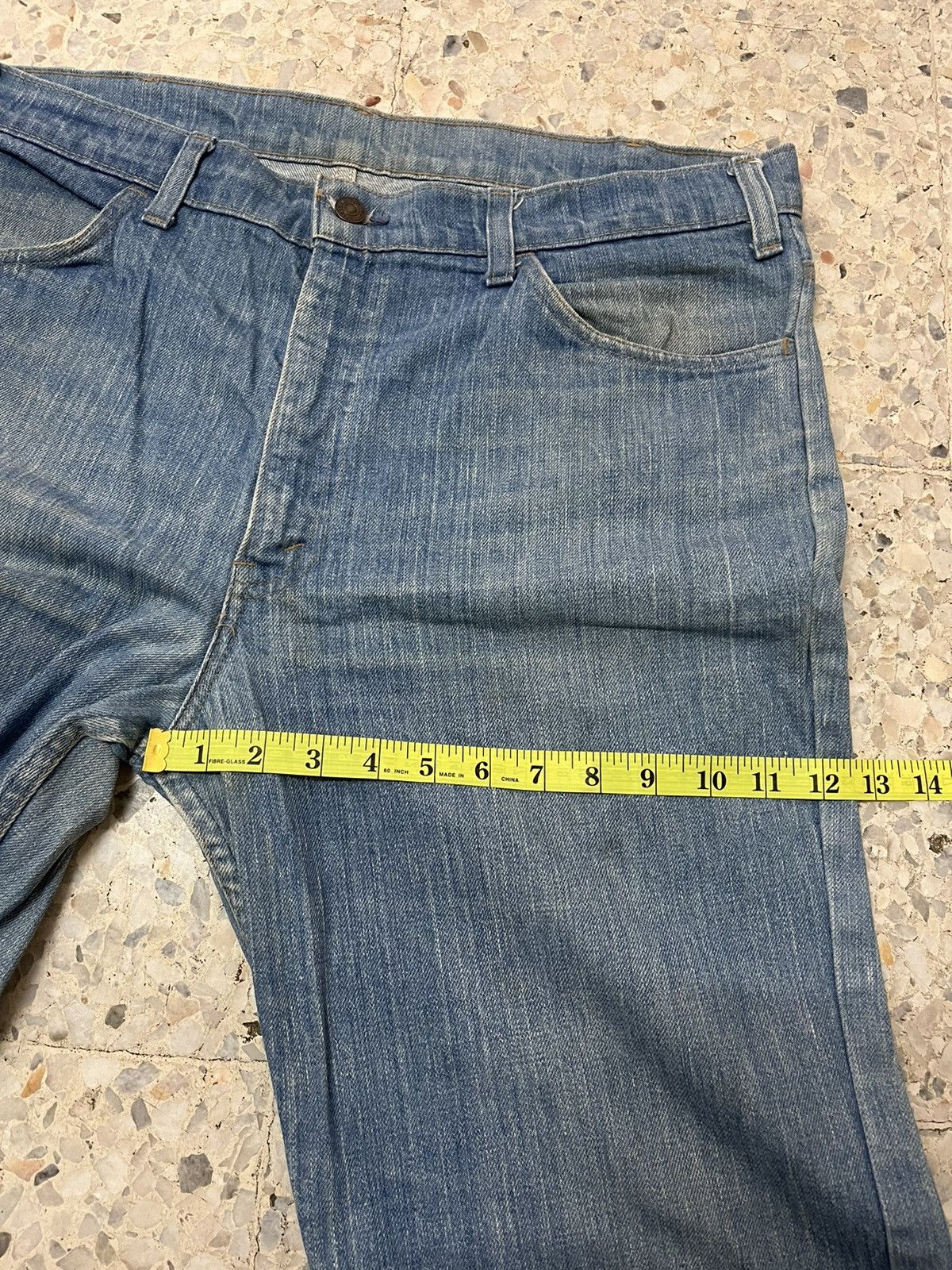Levi's Vintage Levi’s 70s oren tab 663 bell bottom bootcut jeans Size US 37 - 12 Thumbnail