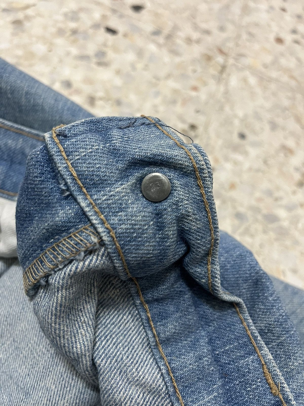 Levi's Vintage Levi’s 70s oren tab 663 bell bottom bootcut jeans Size US 37 - 4 Thumbnail
