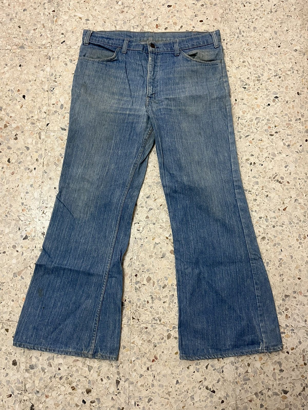 Levi's Vintage Levi’s 70s oren tab 663 bell bottom bootcut jeans Size US 37 - 1 Thumbnail