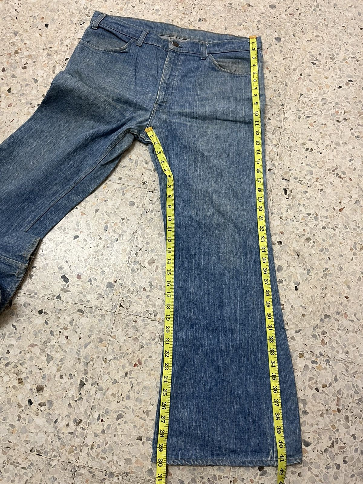Levi's Vintage Levi’s 70s oren tab 663 bell bottom bootcut jeans Size US 37 - 10 Thumbnail
