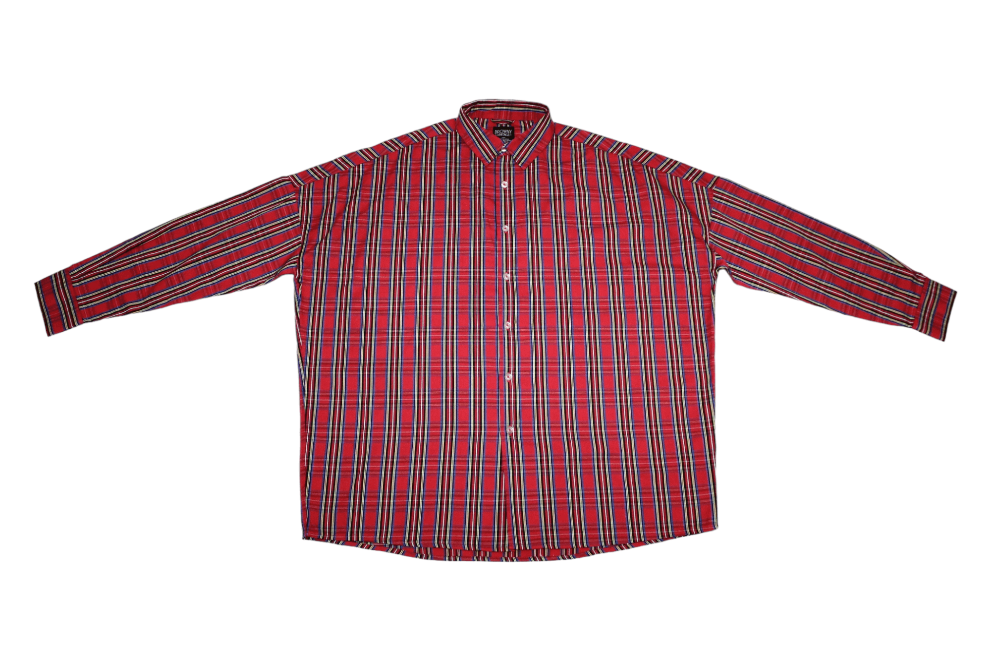 Japanese Brand VTG 🔥 BROWNY Japan Tartan Oversized Baggy Shirt Size US XL / EU 56 / 4 - 5 Thumbnail