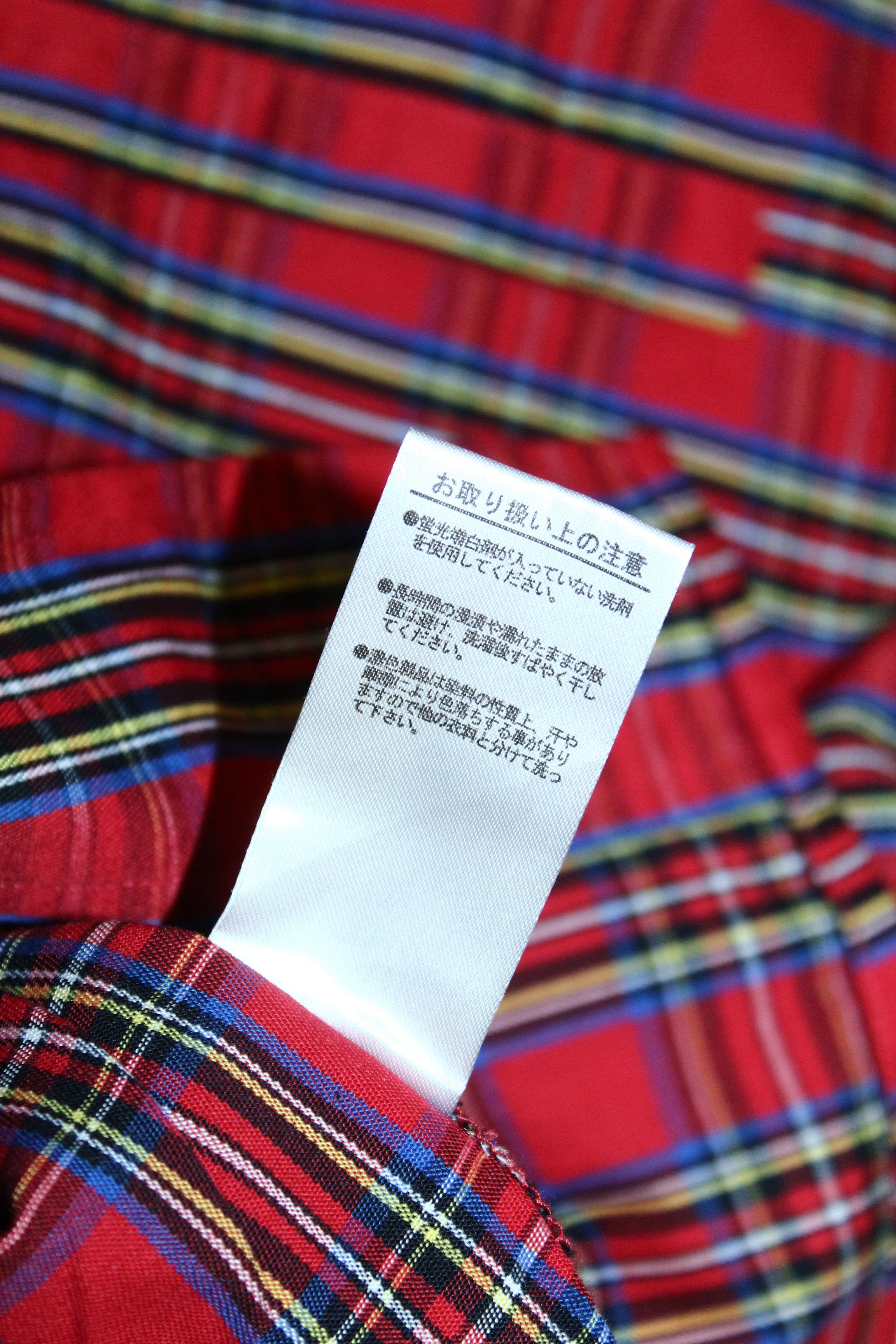 Japanese Brand VTG 🔥 BROWNY Japan Tartan Oversized Baggy Shirt Size US XL / EU 56 / 4 - 8 Thumbnail