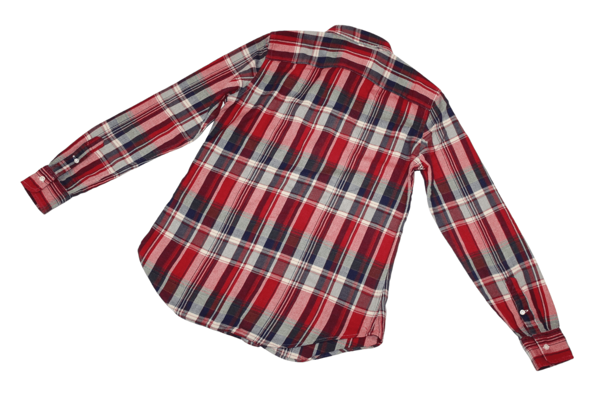 Flannel 💥Ralph Lauren Classic Fit Madras Rugged Flannel Shirt Size US S / EU 44-46 / 1 - 4 Thumbnail