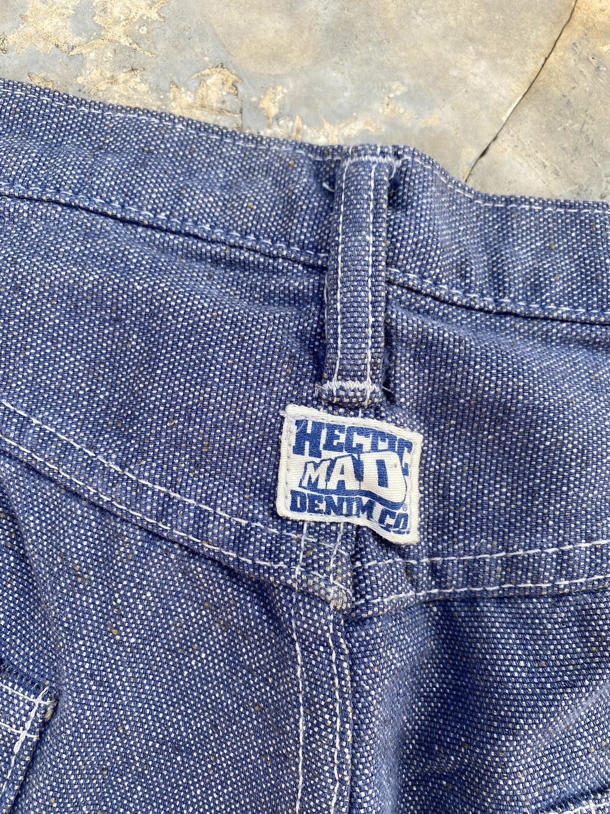 Japanese Brand Vintage Mad Hectic Denim Carpenter Pant Size US 34 / EU 50 - 5 Thumbnail