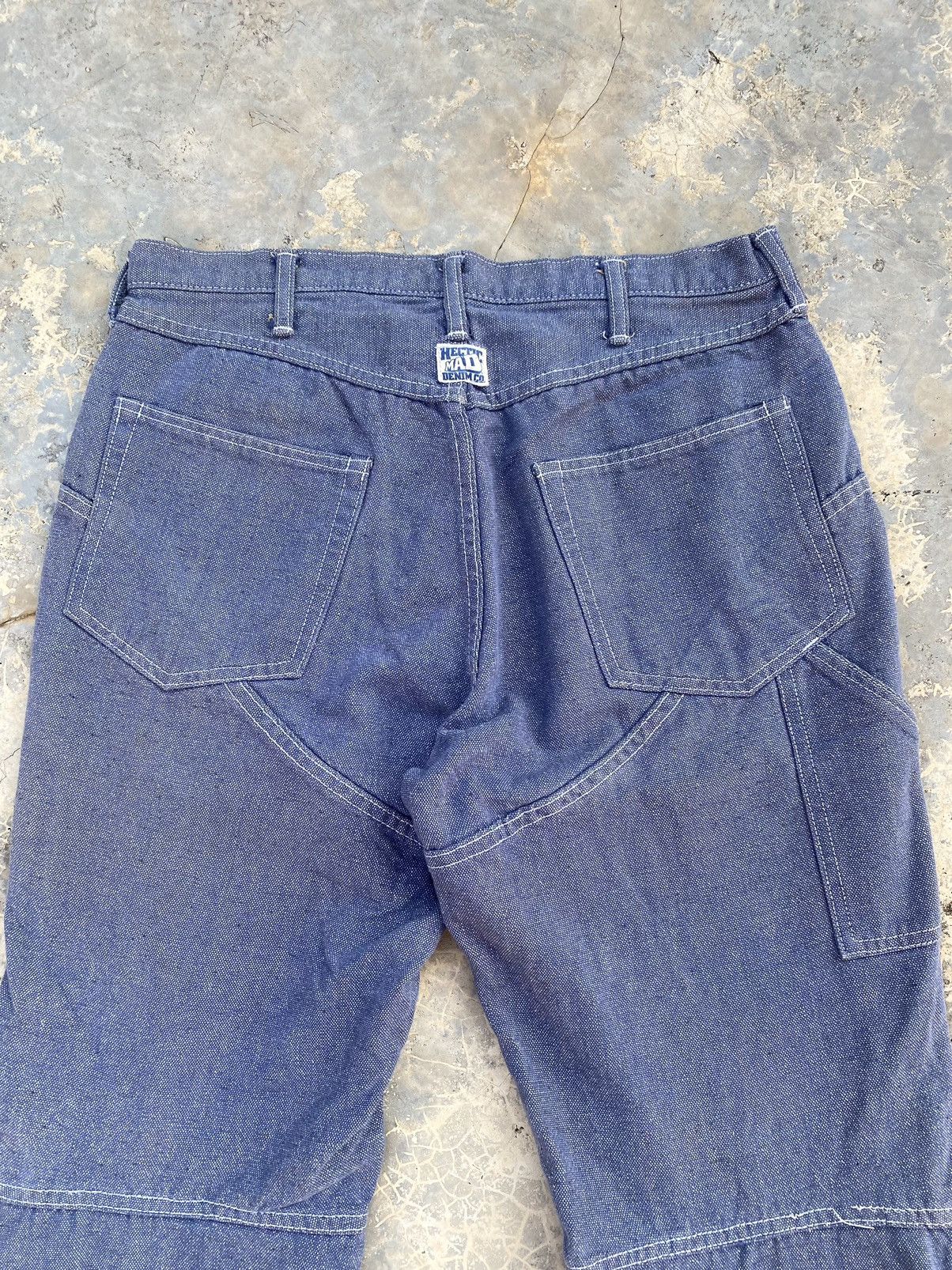 Japanese Brand Vintage Mad Hectic Denim Carpenter Pant Size US 34 / EU 50 - 4 Thumbnail
