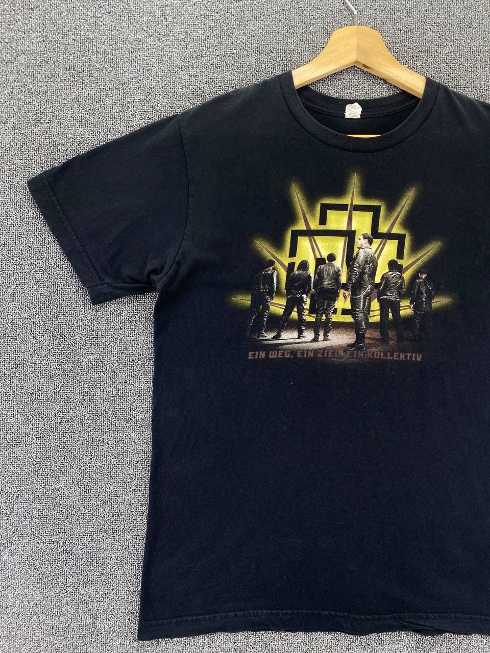 Band Tees Vintage Rammstein Punk Heavy Metal Band Tees T Shirts Size US M / EU 48-50 / 2 - 5 Thumbnail