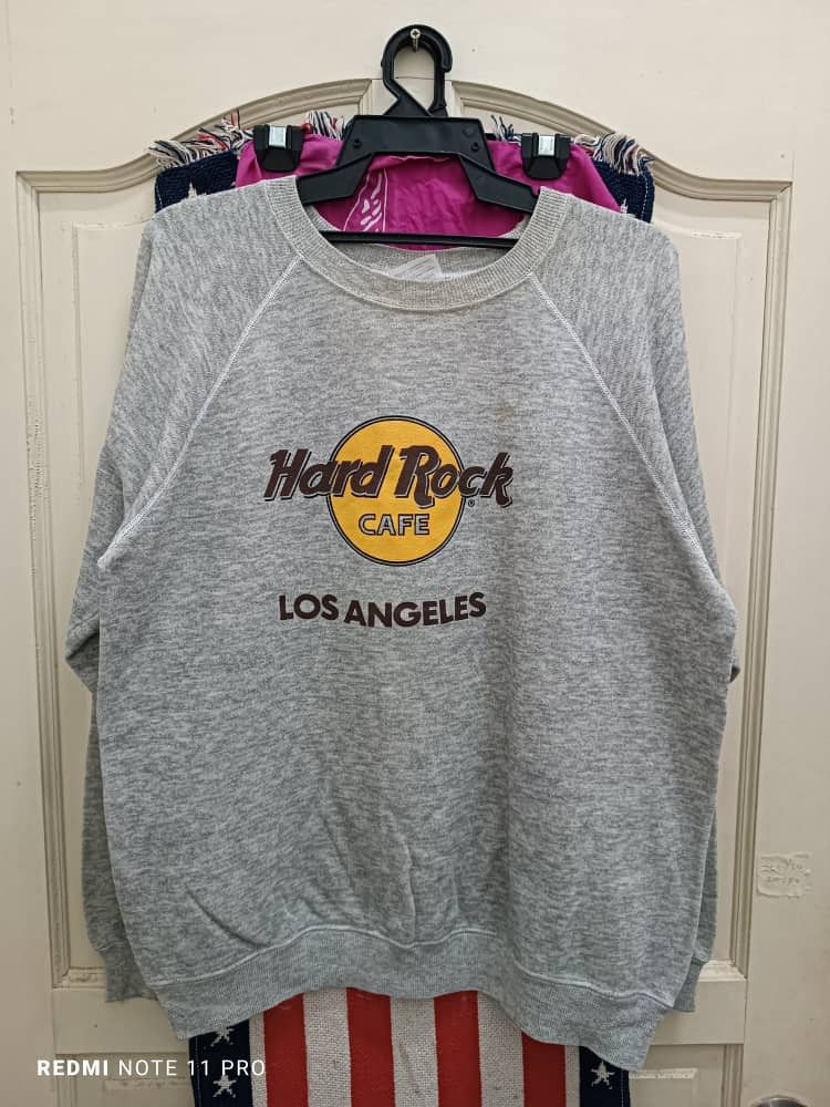 Hard Rock Cafe VINTAGE HARD ROCK CAFE LOS ANGELES SWEATSHIRTS Size US L / EU 52-54 / 3 - 1 Thumbnail