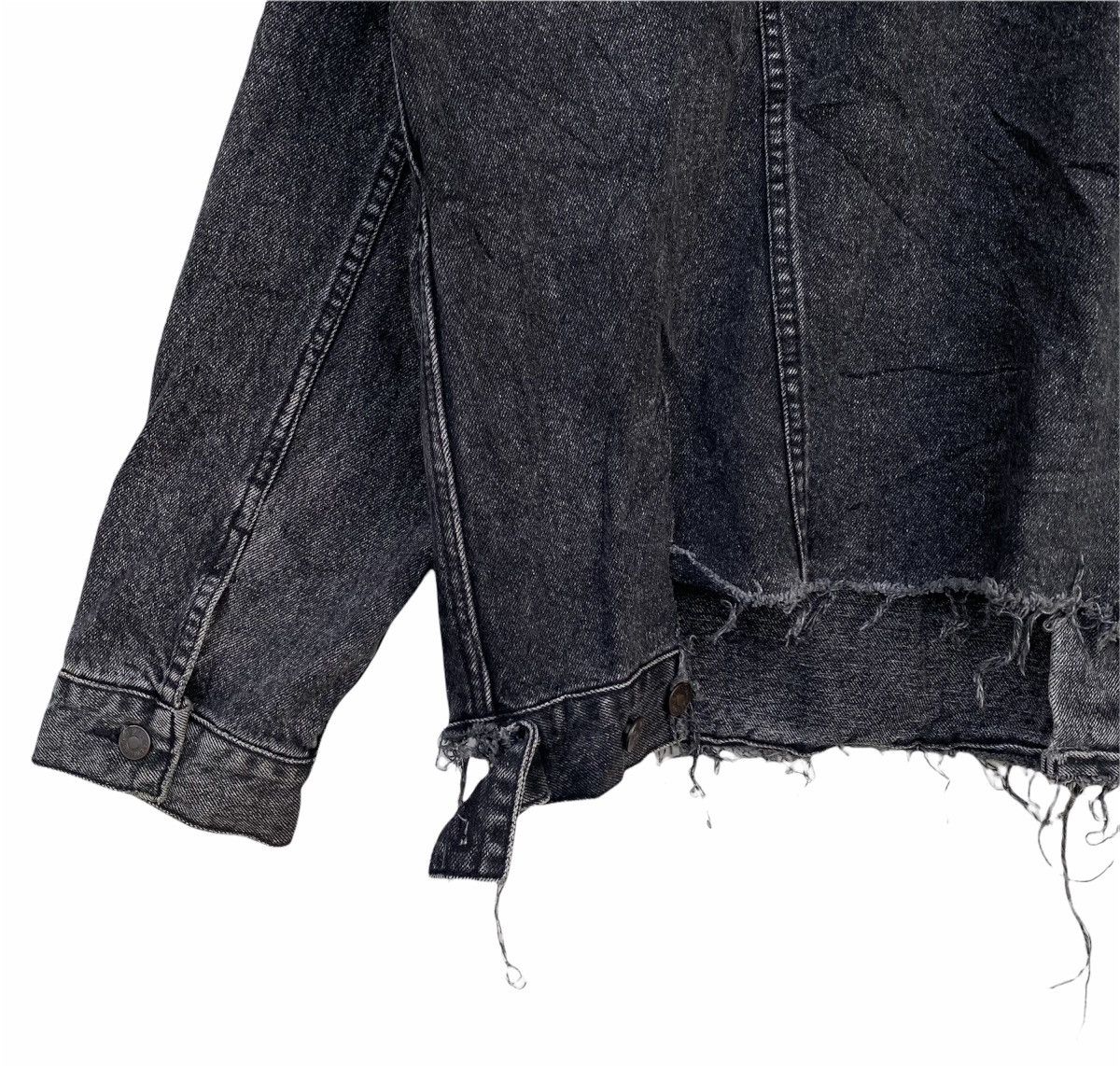 Japanese Brand Vintage Distressed Rauco House Custom Denim Jacket Size US XXL / EU 58 / 5 - 6 Thumbnail