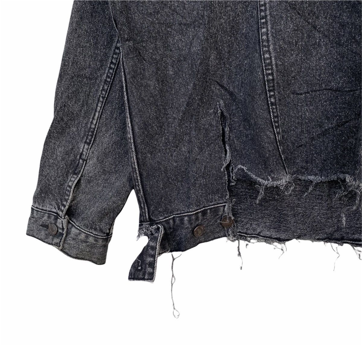 Japanese Brand Vintage Distressed Rauco House Custom Denim Jacket Size US XXL / EU 58 / 5 - 8 Thumbnail