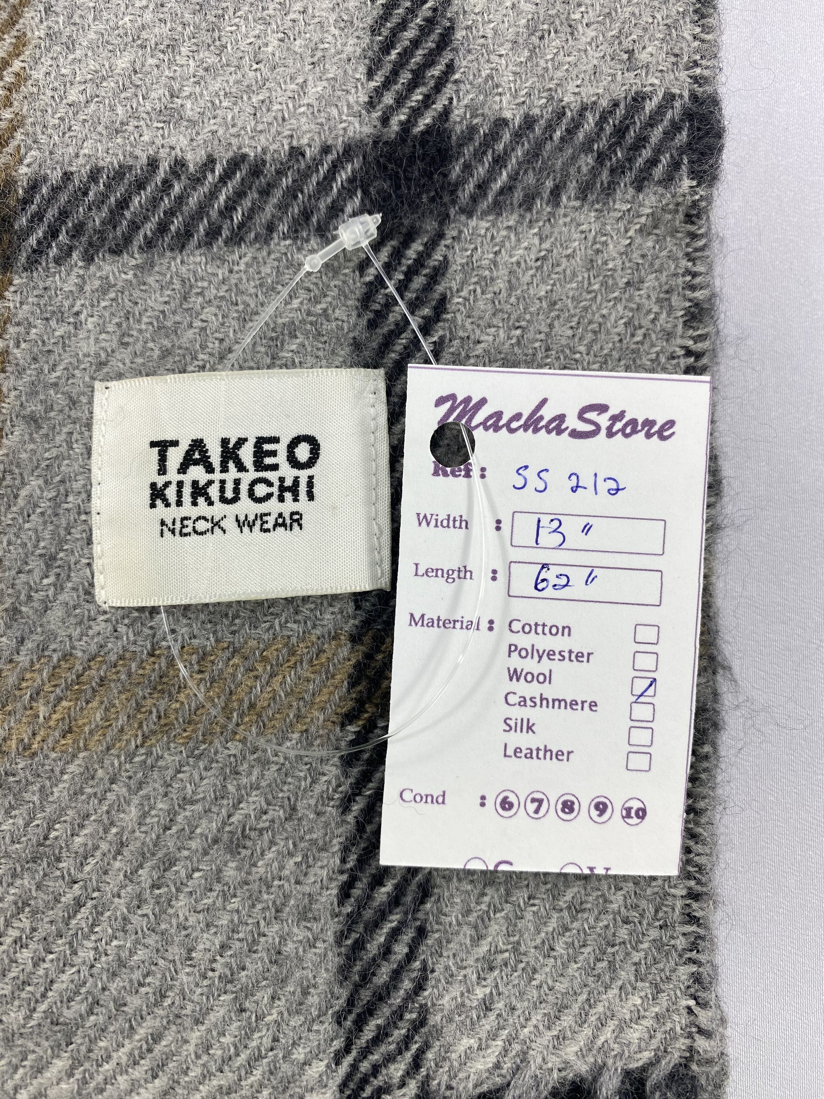 Takeo Kikuchi Takeo Kikuchi Scarf / Muffler / Neckwear Size ONE SIZE - 5 Thumbnail