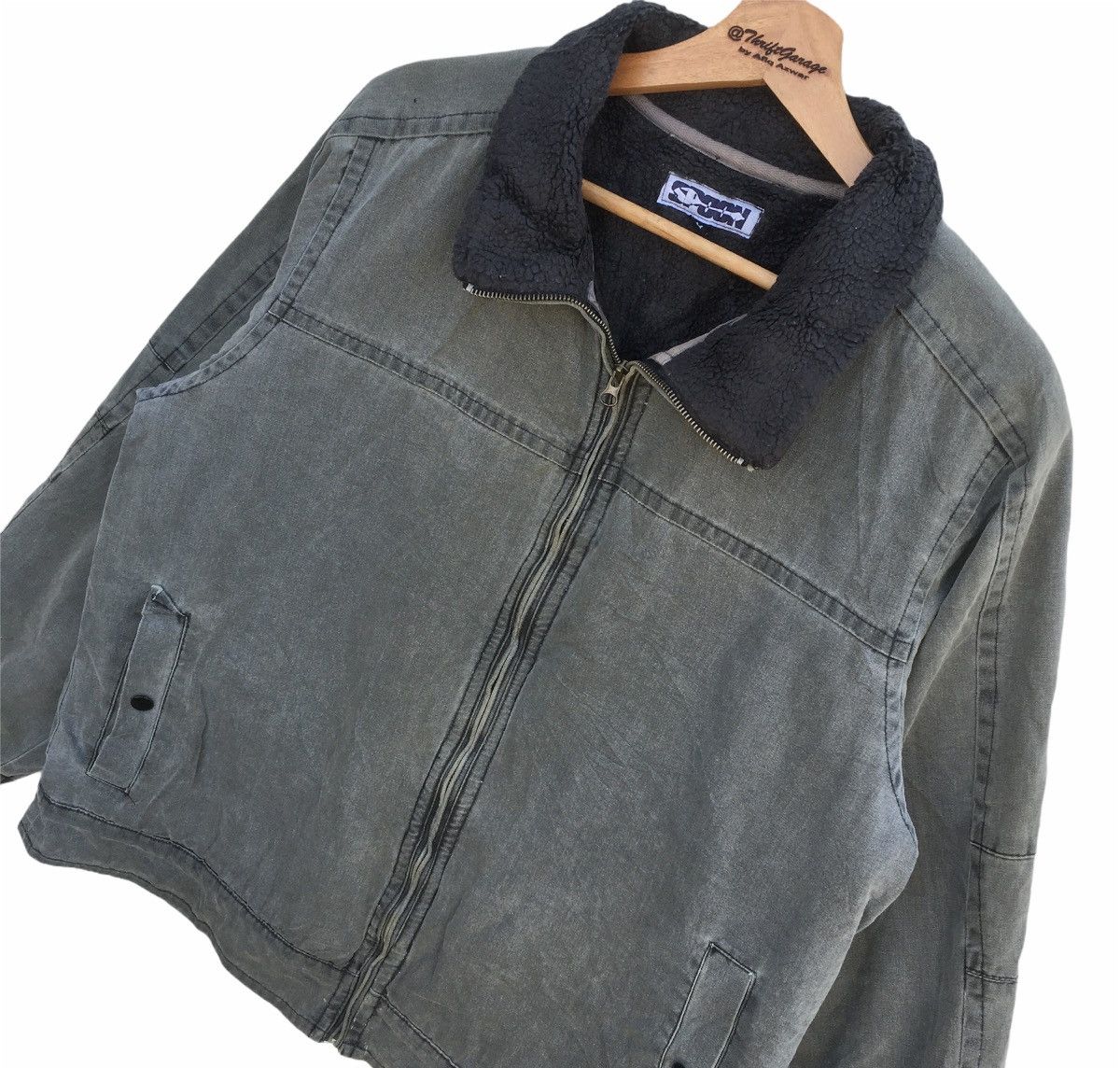 Japanese Brand Vintage Spoon Casual Jacket Fleece Collar Size US M / EU 48-50 / 2 - 3 Thumbnail