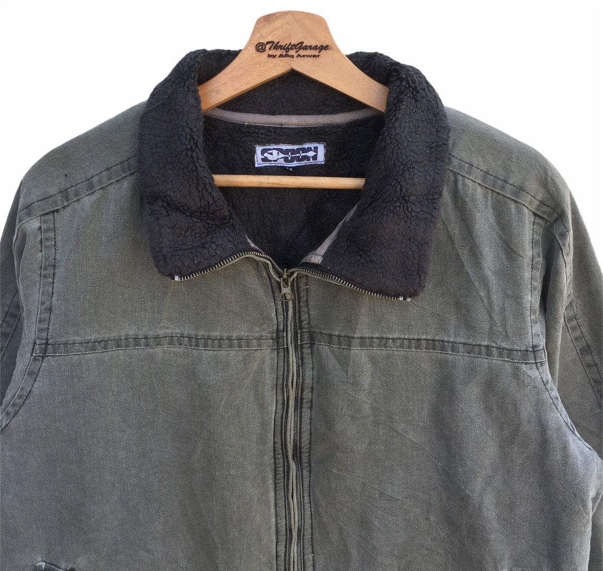 Japanese Brand Vintage Spoon Casual Jacket Fleece Collar Size US M / EU 48-50 / 2 - 2 Thumbnail