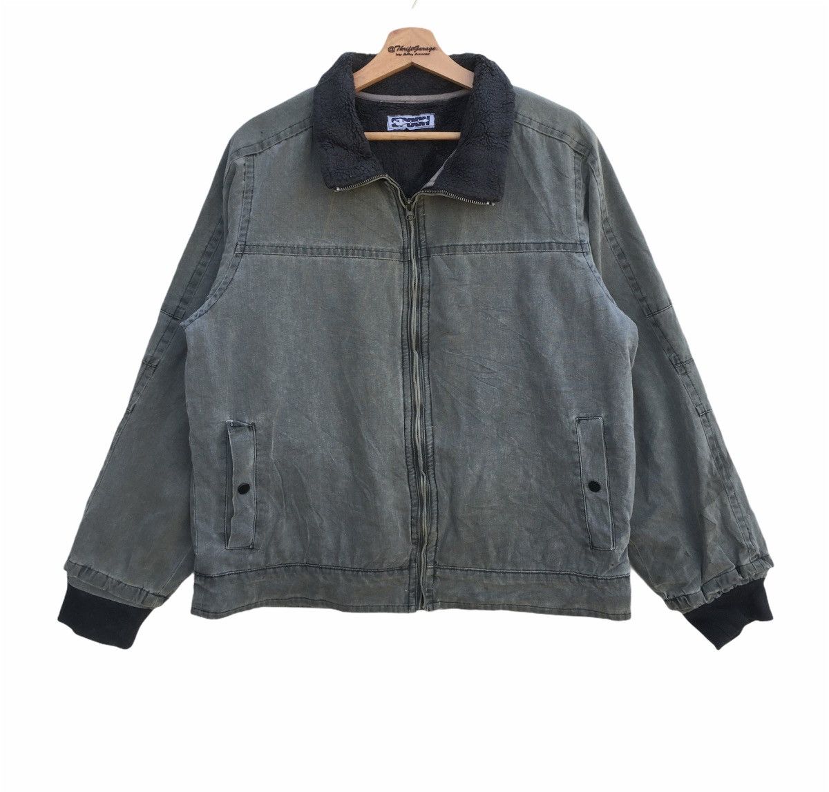 Japanese Brand Vintage Spoon Casual Jacket Fleece Collar Size US M / EU 48-50 / 2 - 1 Thumbnail