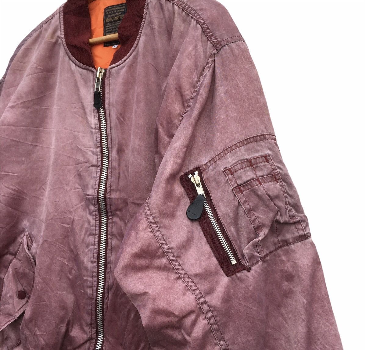 Japanese Brand Vtg Mandoc Connection Military Flight Jacket Size US L / EU 52-54 / 3 - 4 Thumbnail