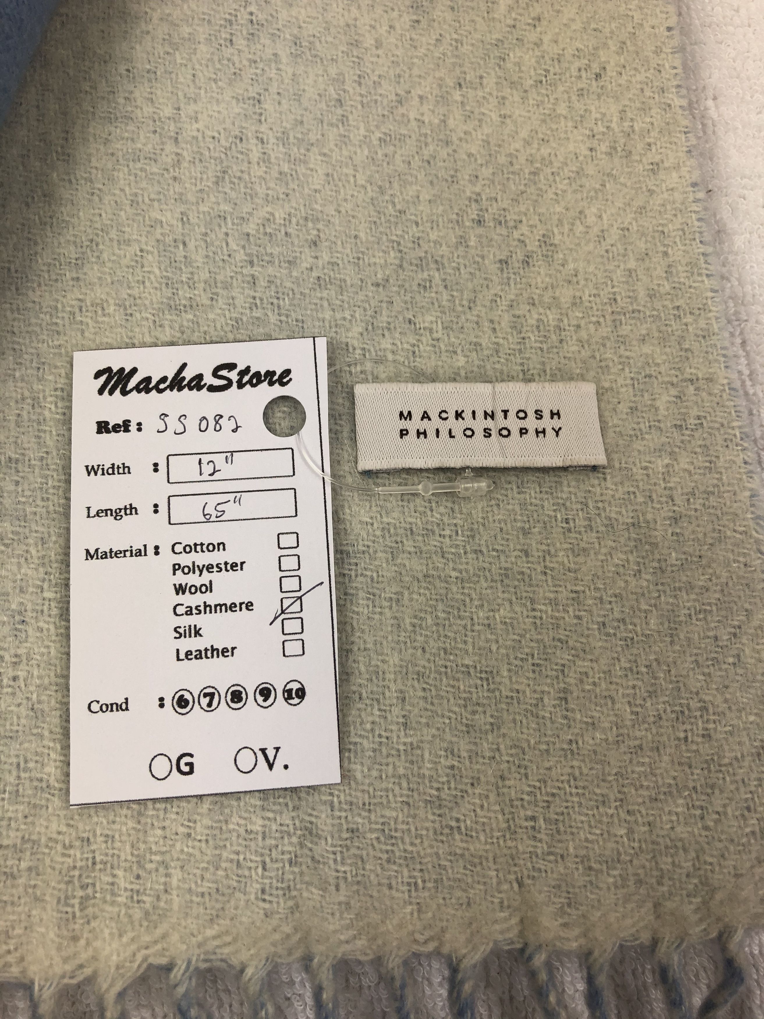 Mackintosh Mackintosh Scarf / Muffler / Neckwear Size ONE SIZE - 5 Thumbnail