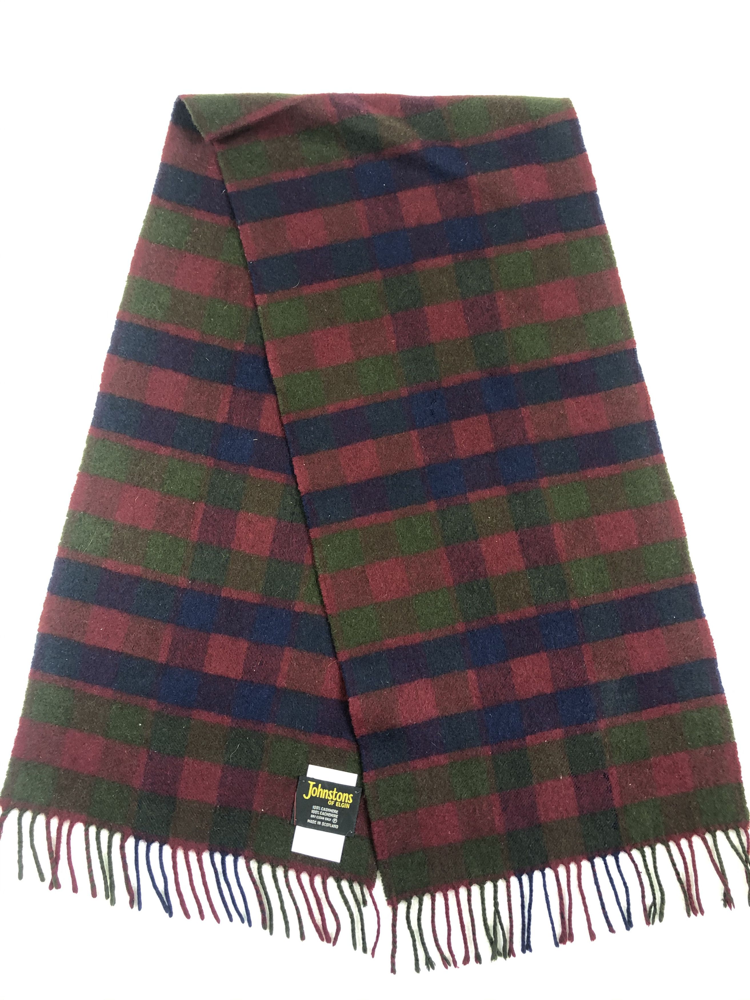 Johnstons Of Elgin Johnstons Of Elgin Cashmere Scarf / Muffler / Neckwear Size ONE SIZE - 6 Thumbnail