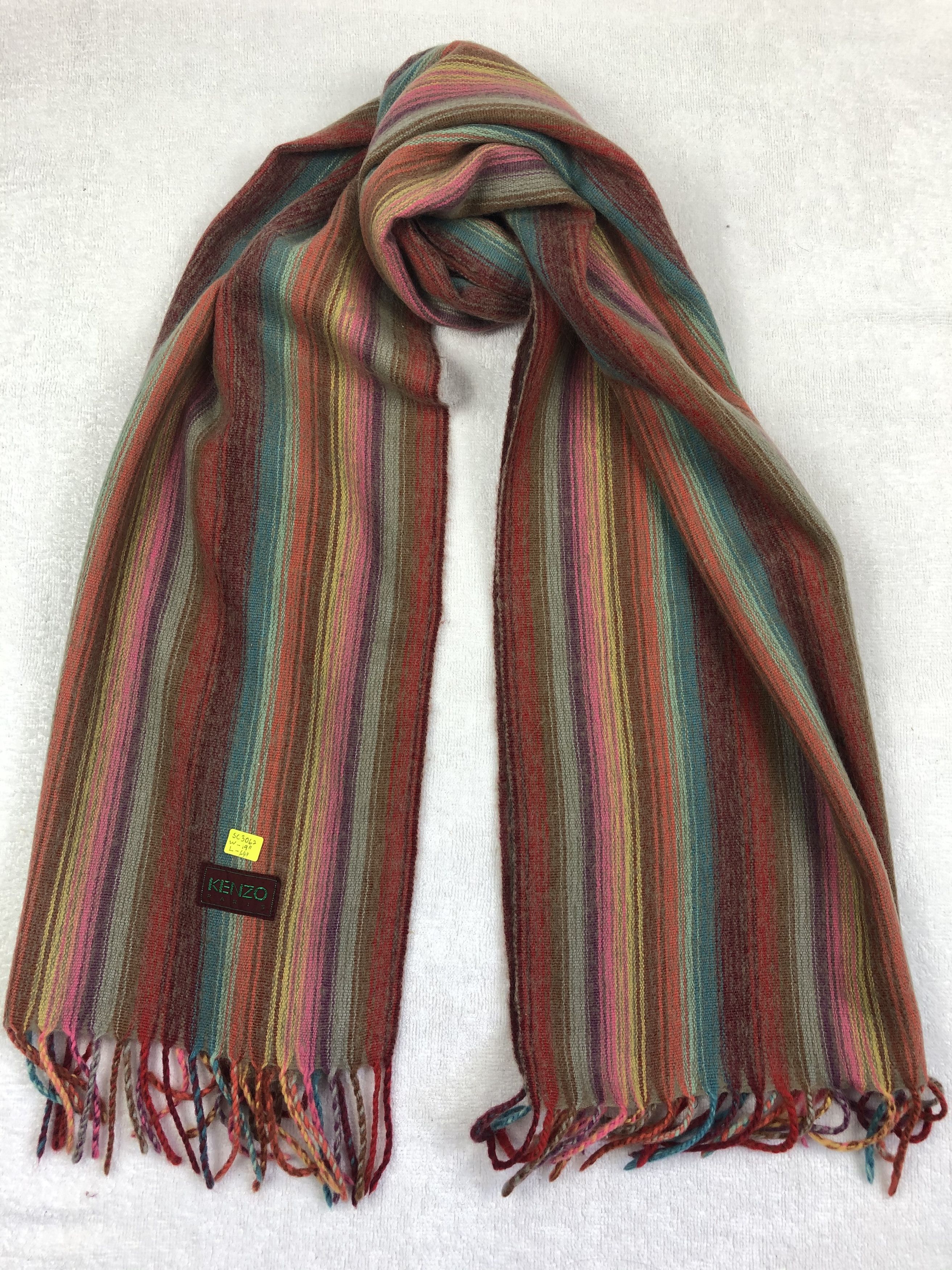 Kenzo Kenzo Big Scarf / Muffler / Neckwear Size ONE SIZE - 1 Thumbnail