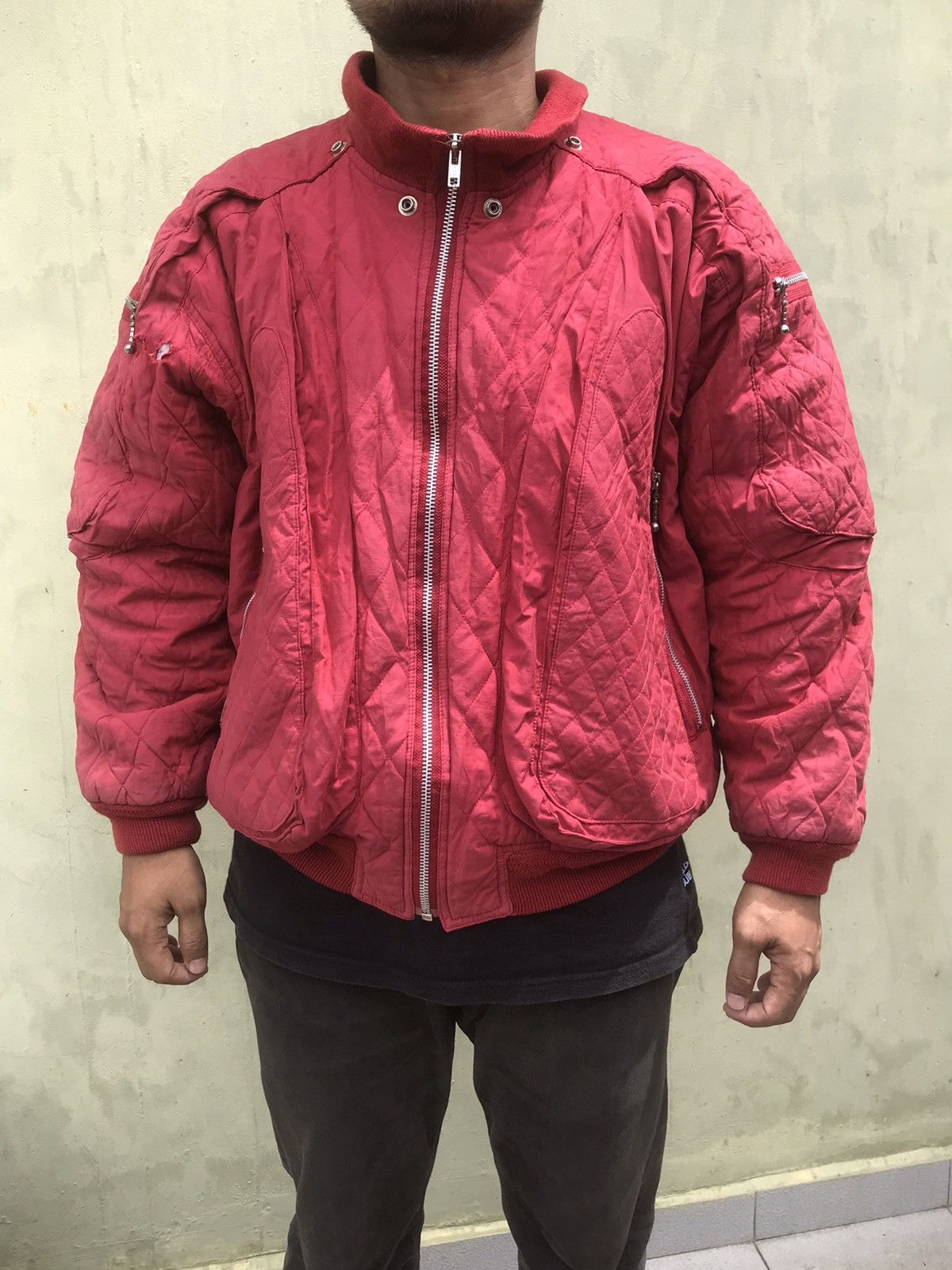 Hai Sporting Gear × Issey Miyake Hai Sporting Gear Bomber Jacket by Issey Miyake Size US M / EU 48-50 / 2 - 10 Thumbnail