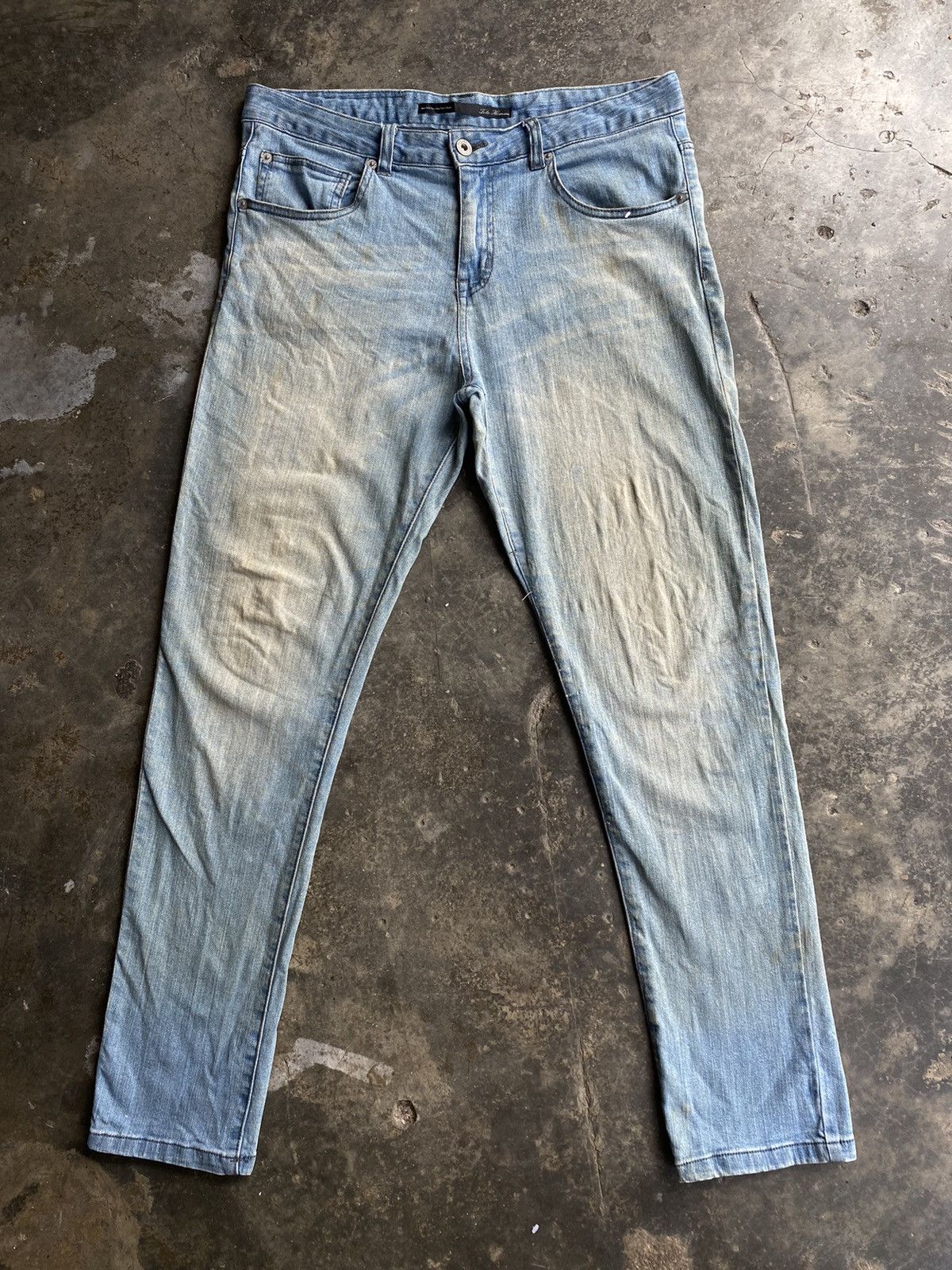 Issey Miyake Tete Homme Slim Jeans Size US 33 - 1 Thumbnail