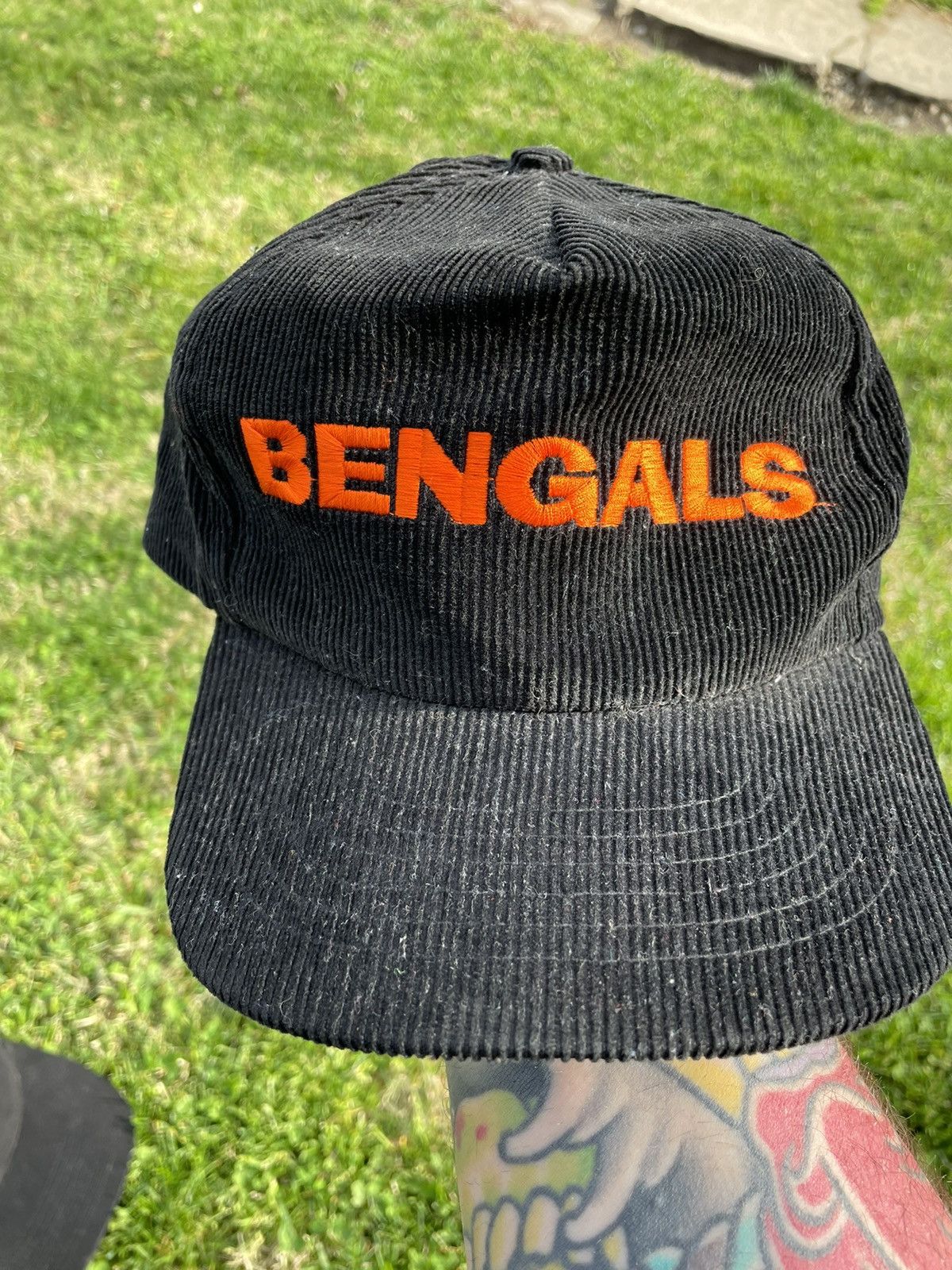 Vintage Vintage Corduroy Bengals hat