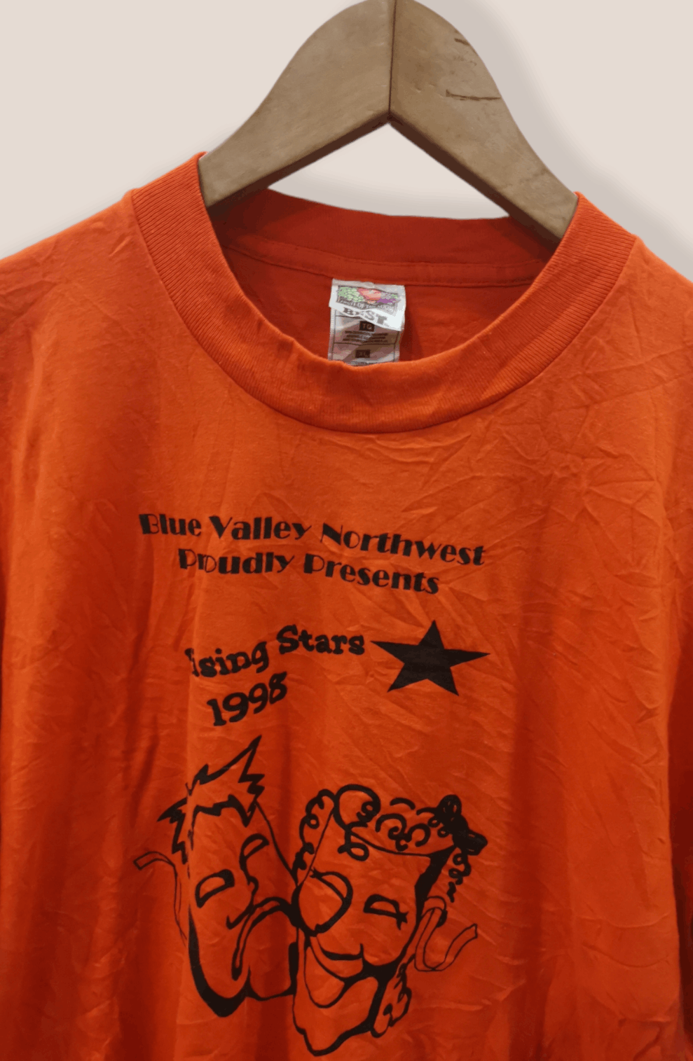 Fruit Of The Loom 🔥Vintage🔥 Rising Stars 1998 Tees x Fruit Of The Loom Size US XL / EU 56 / 4 - 6 Thumbnail