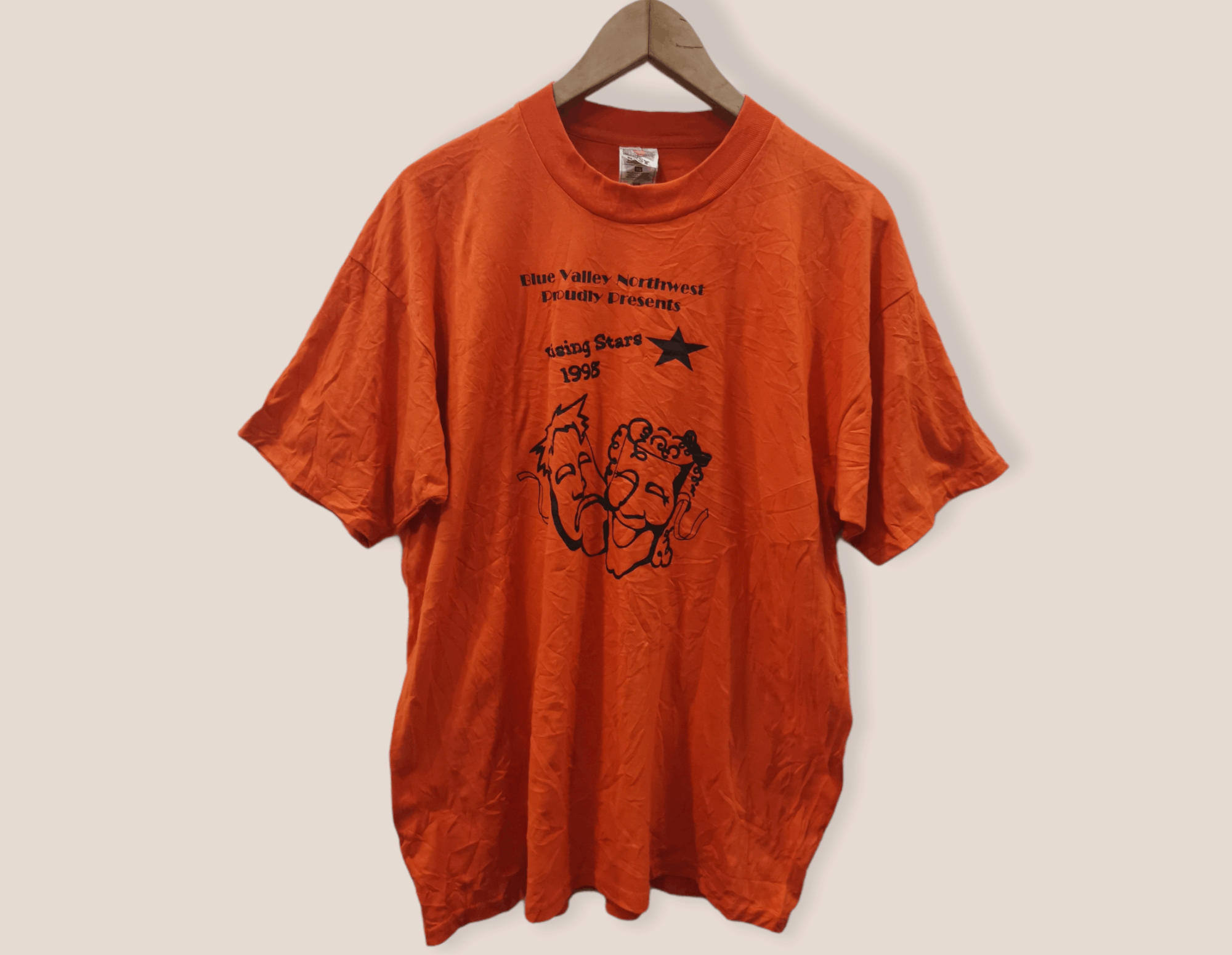 Fruit Of The Loom 🔥Vintage🔥 Rising Stars 1998 Tees x Fruit Of The Loom Size US XL / EU 56 / 4 - 1 Thumbnail