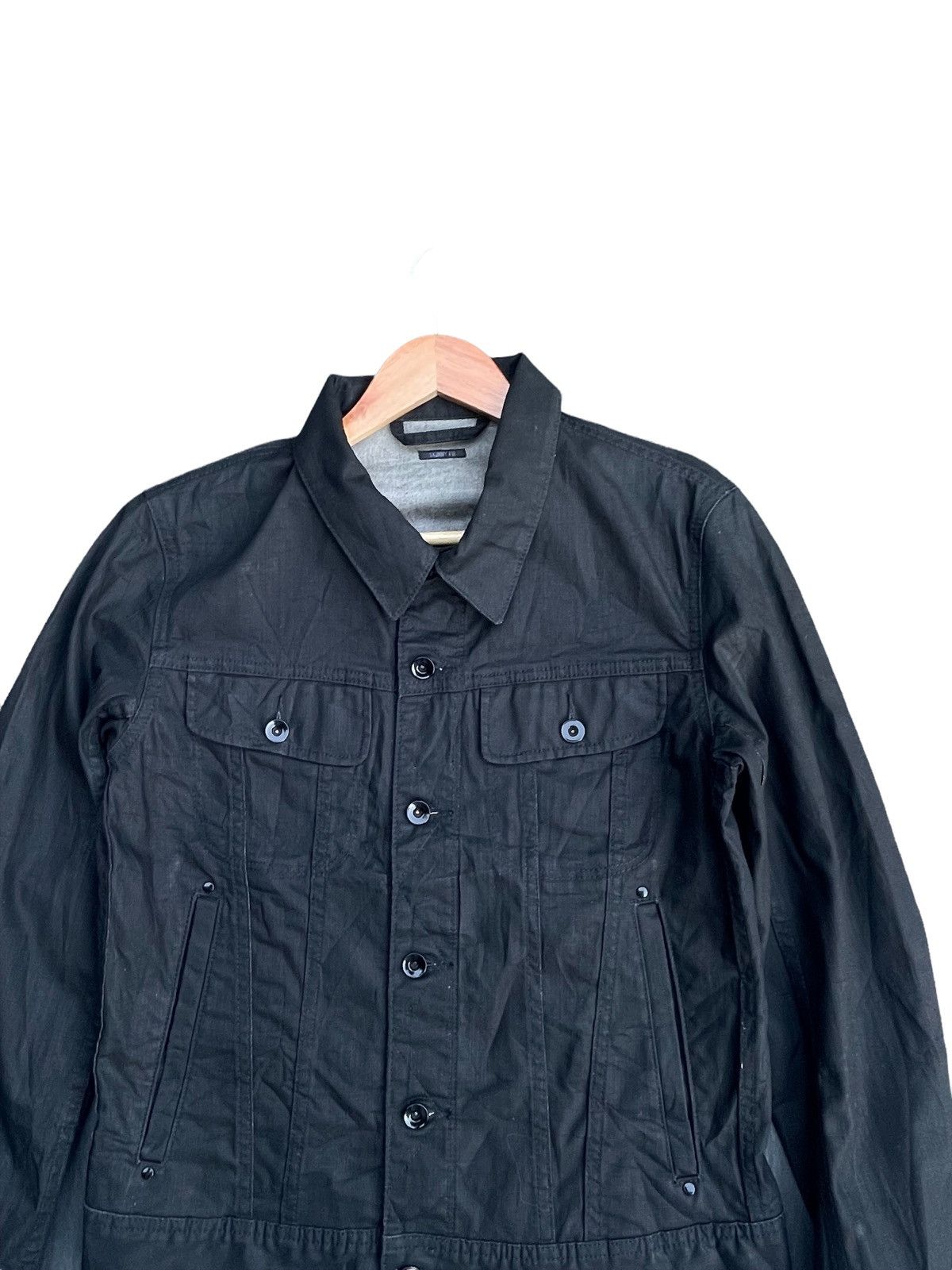 Uniqlo Vintage Uniqlo Skinny Fit Denim Jacket Size US M / EU 48-50 / 2 - 5 Thumbnail