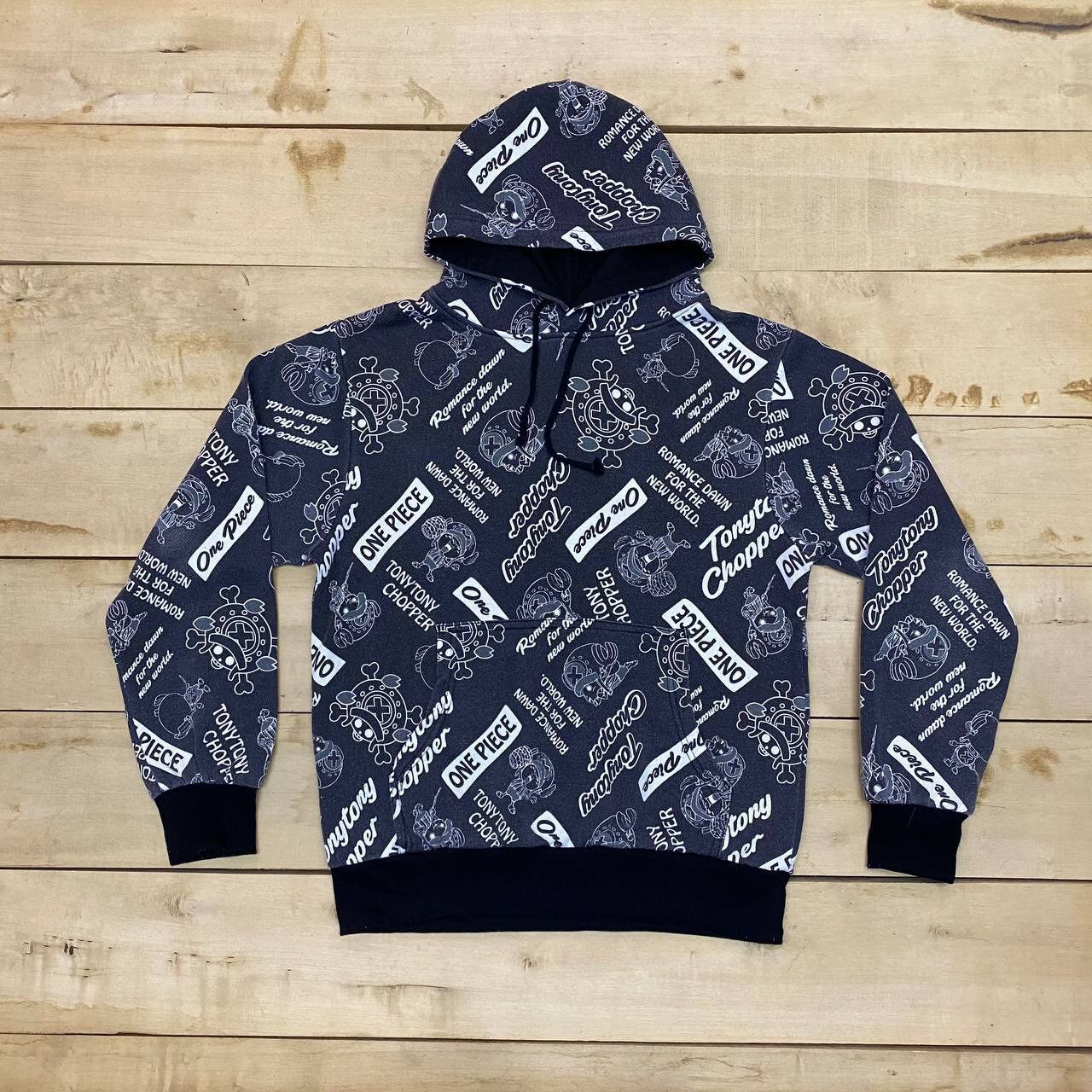 Japanese Brand × One Piece A724 ONE PIECE JAPAN ANIME FULLPRINT HOODIE Size US M / EU 48-50 / 2 - 1 Thumbnail